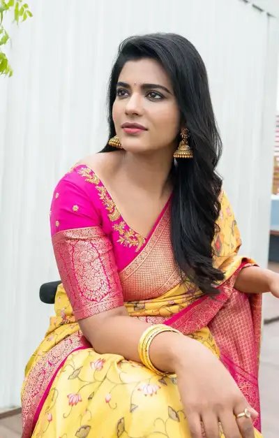 శారీ లుక్కు అదిరిందమ్మా   భాగ్యం   