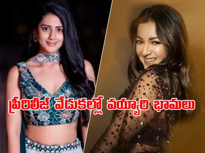ప్రీరిలీజ్‌ వేడుకల్లో వయ్యారి భామలు